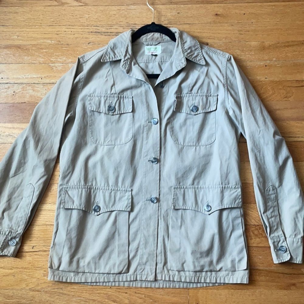 Rare Vintage 1970s Abercrombie&Fitch Safari Jacket (14/L)